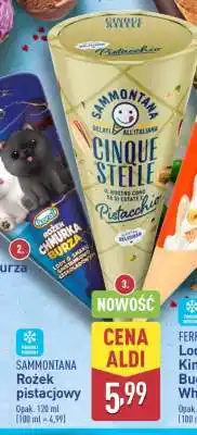 ALDI SAMMONTANA Rożek pistacjowy oferta