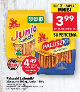Lewiatan Paluszki Lajkonik klasyczne 200g oferta
