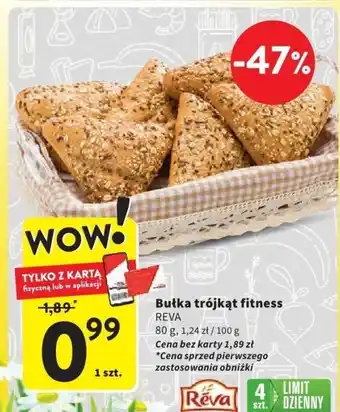 Intermarche Bułka trójkąt fitness 80g Reva oferta