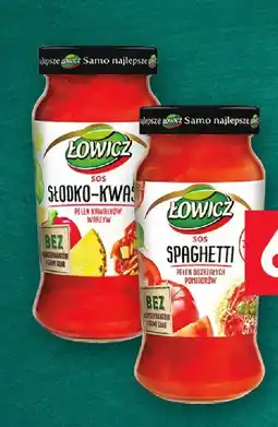 Lewiatan Sos Łowicz spaghetti, słodko-kwaśny 500 g oferta