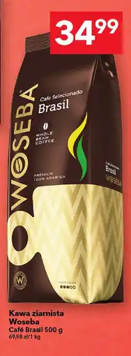 Lewiatan Kawa ziarnista Woseba Café Brasil 500 g oferta