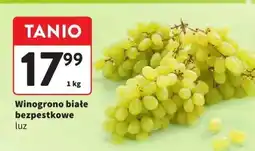 Intermarche Winogrono białe bezpestkowe luz 1 kg Intermarche oferta