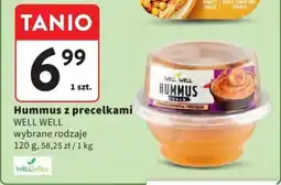 Intermarche Hummus z precelkami WELL WELL 120g oferta