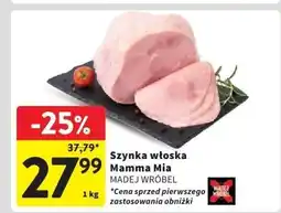 Intermarche Szynka włoska 1kg MAMMA MIA oferta