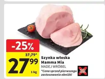 Intermarche Szynka włoska 1kg MAMMA MIA oferta