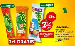 Żabka Lody Kaktus 45-90ml oferta