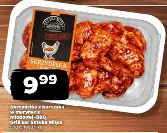 Netto Skrzydełka z kurczaka w marynacie grillowej Sztuka Mięsa Netto oferta