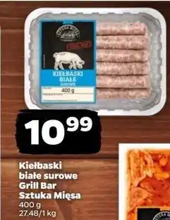 Netto Kiełbaski białe surowe Sztuka Mięsa Netto oferta