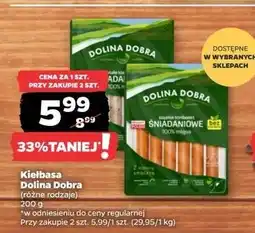 Netto Kiełbaski białe Dolina Dobra oferta