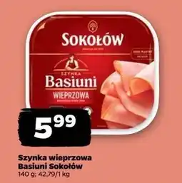 Netto Szynka wieprzowa Sokołów oferta