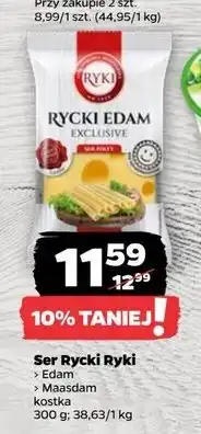 Netto Ser rycki maasdam Ryki oferta