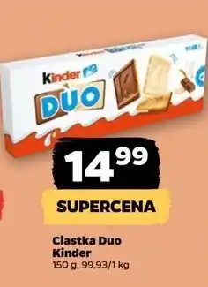 Netto Ciastka Kinder Duo oferta