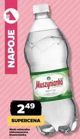 Netto Woda niegazowana Muszynianka oferta