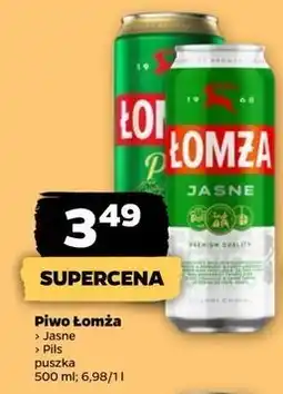 Netto Piwo Łomża Pils oferta