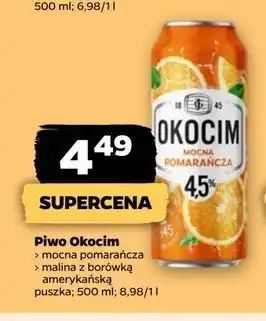 Netto Piwo Okocim Radler Malina I Borówka oferta