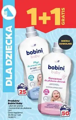 Netto Koncentrat do płukania ubranek niemowlęcych i dziecięcych Bobini Baby oferta