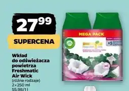 Netto Wkład księżycowa lilia otulona satyną Air Wick Freshmatic oferta