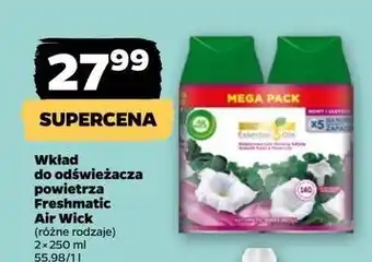 Netto Wkład księżycowa lilia otulona satyną Air Wick Freshmatic oferta