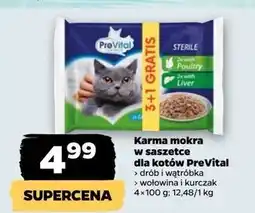 Netto Karma dla kota 2 x kurczak + indyk Prevital oferta