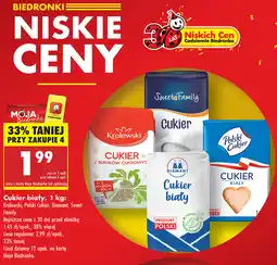 Biedronka Cukier biały 1kg oferta