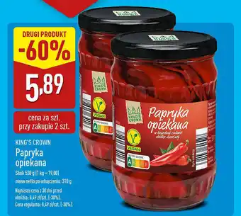 ALDI KING'S CROWN Papryka opiekana oferta