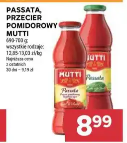 Stokrotka Market Passata, przecier pomidorowy Mutti oferta