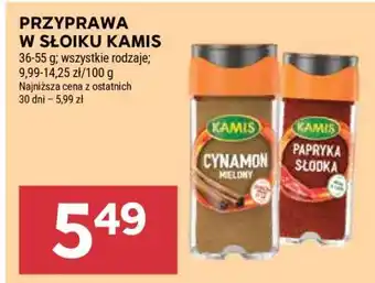 Stokrotka Market Przyprawa w słoiku KAMIS oferta