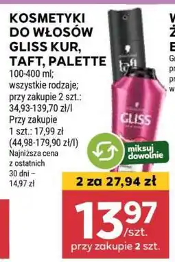 Stokrotka Market Kosmetyki do włosów Gliss Kur, Taft, Palette oferta