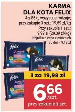 Stokrotka Market Karma dla kota FELIX oferta
