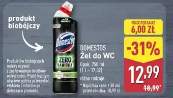 ALDI DOMESTOS Żel do WC oferta