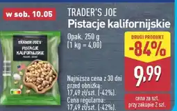 ALDI TRADER'S JOE Pistacje kalifornijskie oferta
