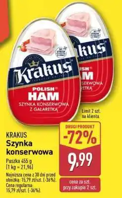 ALDI KRAKUS Szynka konserwowa oferta
