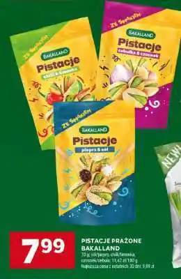 Stokrotka Market Pistacje Prażone Bakalland oferta