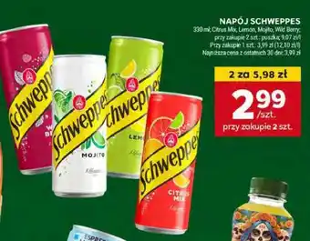 Stokrotka Market Napój Schweppes oferta