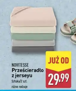 ALDI NOVITESSE Prześcieradło z jerseyu oferta