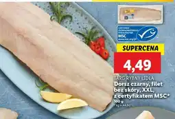 Lidl Dorsz czarny, filet bez skóry, XXL, z certyfikatem MSC oferta