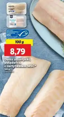 Lidl Dorsz atlantycki, polędwica, z certyfikatem MSC oferta