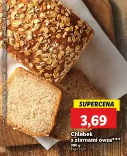Lidl Chlebek z ziarnami owsa oferta
