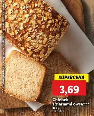 Lidl Chlebek z ziarnami owsa oferta