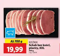 Lidl Schab bez kości, plastry, XXL oferta
