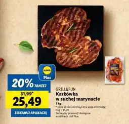 Lidl GRILL & FUN Karkówka w suchej marynacie oferta