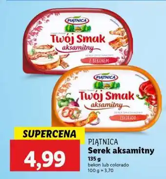Lidl PIĄTNICA Serek aksamitny oferta