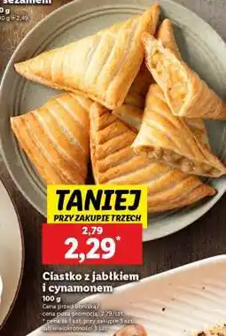 Lidl Ciastko z jabłkiem i cynamonem oferta