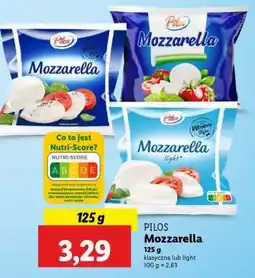 Lidl PILOS Mozzarella oferta