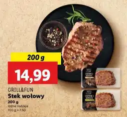 Lidl GRILL&FUN Stek wołowy oferta