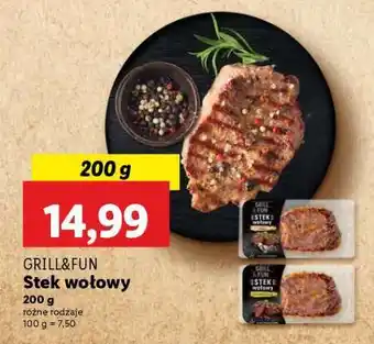 Lidl GRILL&FUN Stek wołowy oferta