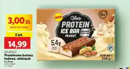 Lidl Gelatelli Proteinowe batony lodowe, wielopak oferta