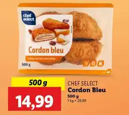 Lidl CHEF SELECT Cordon bleu oferta