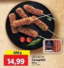 Lidl GRILL&FUN Ćevapčići oferta