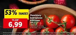 Lidl Pomidory koktajlowe kiściowe oferta
